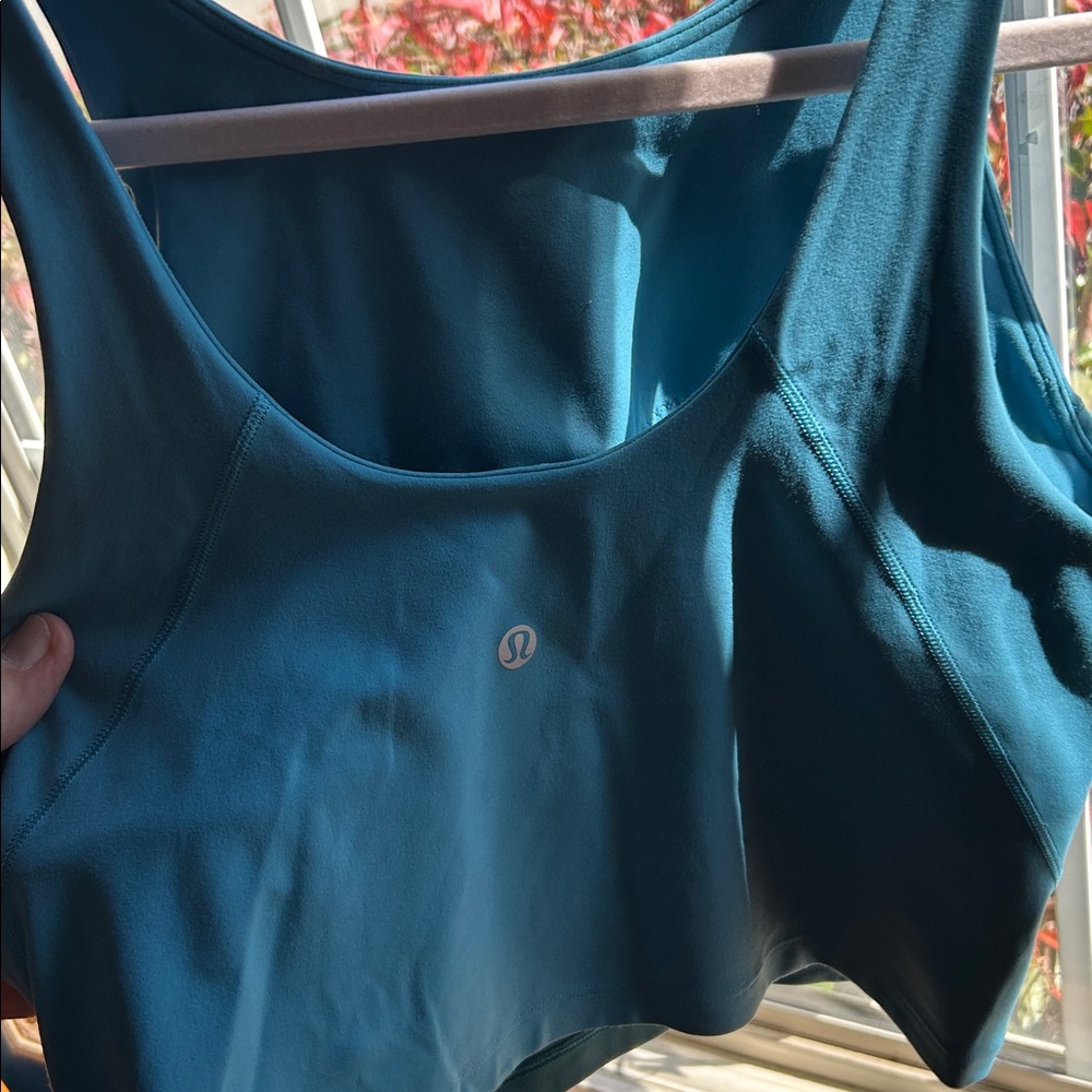 lululemon athletica Teal Muscle Tee - Picture 2 of 4